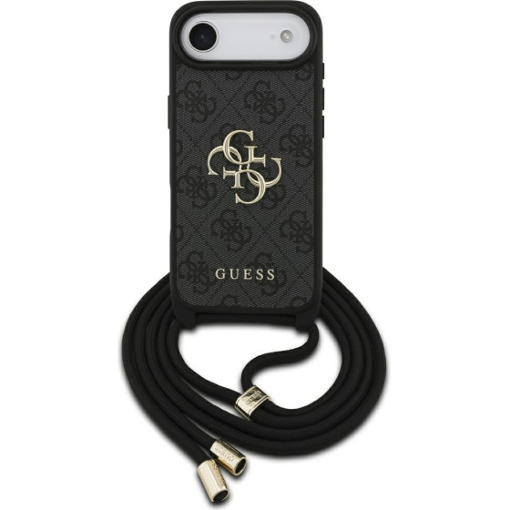 Guess Etui 4G Big Logo Cord Stap Crossbody Do Iphone 17 Air Czarny - (GUHCP17MP4GMGCRK)