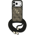 Guess Etui 4G Big Logo Cord Stap Crossbody Do Iphone 17 Pro Brazowy - (GUHCP17LP4GMGCRW)
