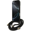 Guess Etui 4G Big Logo Cord Stap Crossbody Do Iphone 17 Pro Czarny - (GUHCP17LP4GMGCRK)