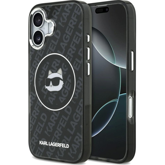Karl Lagerfeld Case Iml Choupette Head Logo Magsafe For Iphone 17 Black - (KLHMP17SHMKBCHOK)
