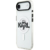 Karl Lagerfeld Etui Iml Karl Sketch Logo Magsafe Do Iphone 17 Air Przezroczysty - (KLHMP17MHGKIGKBT)