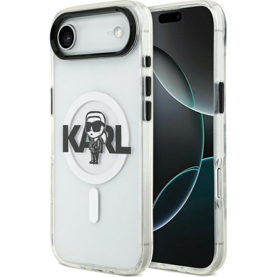 Karl Lagerfeld Etui Iml Karl Sketch Logo Magsafe Do Iphone 17 Air Przezroczysty - (KLHMP17MHGKIGKBT)