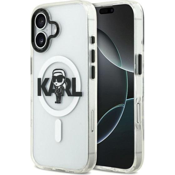Karl Lagerfeld Etui Iml Karl Sketch Logo Magsafe Do Iphone 17 Przezroczysty - (KLHMP17SHGKIGKBT)