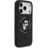 Karl Lagerfeld Etui Silicone Karl&Choupette Ring Magsafe Do Iphone 17 Pro Max Czarny - (KLHMP17XSCMKCRHK)