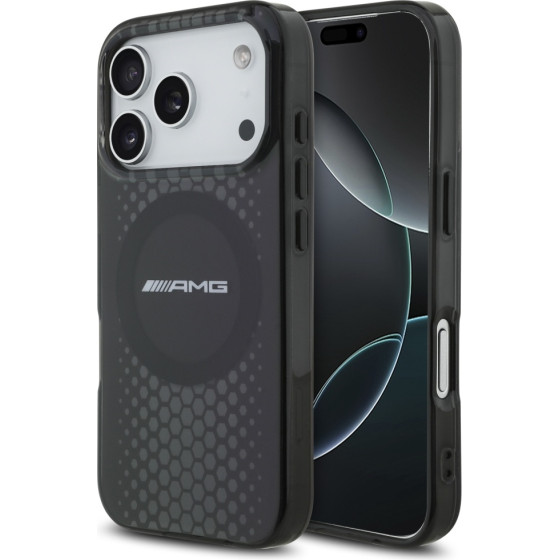 MERCEDES Case Amg Double Layer Transparent Graphics Magsafe For Iphone 17 Pro Black - (AMHMP17L24HHGPK)