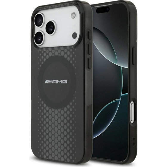 MERCEDES Case Amg Double Layer Transparent Graphics Magsafe For Iphone 17 Pro Max Black - (AMHMP17X24HHGPK)