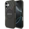MERCEDES Case Amg Double Layer Transparent Rhombs Magsafe For Iphone 17 black-Red - (AMHMP17S24HRDKR)