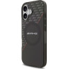 MERCEDES Case Amg Double Layer Transparent Rhombs Magsafe For Iphone 17 black-Red - (AMHMP17S24HRDKR)