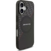 MERCEDES Case Amg Double Layer Transparent Rhombs Magsafe For Iphone 17 black-Red - (AMHMP17S24HRDKR)