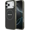 MERCEDES Case Amg Double Layer Transparent Smocked Magsafe For Iphone 17 Pro Max Black - (AMHMP17X24HTRDK)