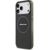MERCEDES Case Amg Double Layer Transparent Smocked Magsafe For Iphone 17 Pro Max Black - (AMHMP17X24HTRDK)