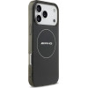 MERCEDES Case Amg Double Layer Transparent Smocked Magsafe For Iphone 17 Pro Max Black - (AMHMP17X24HTRDK)