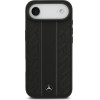 MERCEDES Case Leather Laurel Leaves Stripes Magsafe For Iphone 17 Air Black - (MEHMP17M25RLDLKH)
