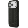 MERCEDES Case Leather Laurel Leaves Stripes Magsafe For Iphone 17 Pro Black - (MEHMP17L25RLDLKH)