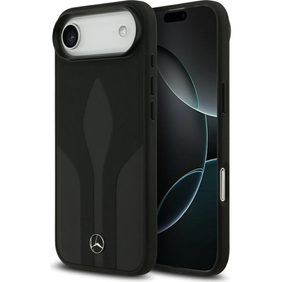 MERCEDES Case Leather The Move Magsafe For Iphone 17 Air Black - (MEHMP17M25ROLAUK)