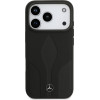 MERCEDES Case Leather The Move Magsafe For Iphone 17 Pro Black - (MEHMP17L25ROLAUK)