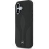 MERCEDES Case Leather The Move Magsafe For Iphone 17 Black - (MEHMP17S25ROLAUK)