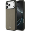 MERCEDES Case Leather The Move Magsafe For Iphone 17 Pro Max Taupe - (MEHMP17X25ROLAUT)