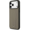 MERCEDES Case Leather The Move Magsafe For Iphone 17 Pro Max Taupe - (MEHMP17X25ROLAUT)