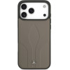 MERCEDES Case Leather The Move Magsafe For Iphone 17 Pro Max Taupe - (MEHMP17X25ROLAUT)