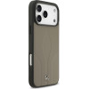 MERCEDES Case Leather The Move Magsafe For Iphone 17 Pro Max Taupe - (MEHMP17X25ROLAUT)