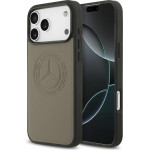 MERCEDES Case Leather Vintage Logo Magsafe For Iphone 17 Pro Max Taupe - (MEHMP17X25RICVLT)