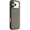 MERCEDES Case Leather Vintage Logo Magsafe For Iphone 17 Pro Max Taupe - (MEHMP17X25RICVLT)