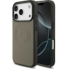 MERCEDES Case Leather Vintage Logo Magsafe For Iphone 17 Pro Taupe - (MEHMP17L25RICVLT)