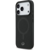 MERCEDES Etui Plain Smooth Leather Magsafe Do Iphone 17 Pro Czarny - (MEHMP17L23RCMK)