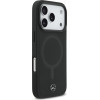 MERCEDES Etui Plain Smooth Leather Magsafe Do Iphone 17 Pro Czarny - (MEHMP17L23RCMK)