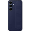 Samsung Standing Grip Case For Galaxy S25 Fe Dark Blue - (EF-GS731CNEGWW)