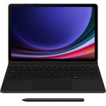 Samsung Book Cover Keyboard Galaxy Tab S9/S9 FE/S10 FE/S10 Lite Black - (EF-DX725UBEGWW)