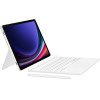 Samsung Book Cover Keyboard Galaxy Tab S9/S9 FE/S10 FE/S10 Lite White - (EF-DX725UWEGWW)