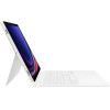 Samsung Book Cover Keyboard Galaxy Tab S9/S9 FE/S10 FE/S10 Lite White - (EF-DX725UWEGWW)