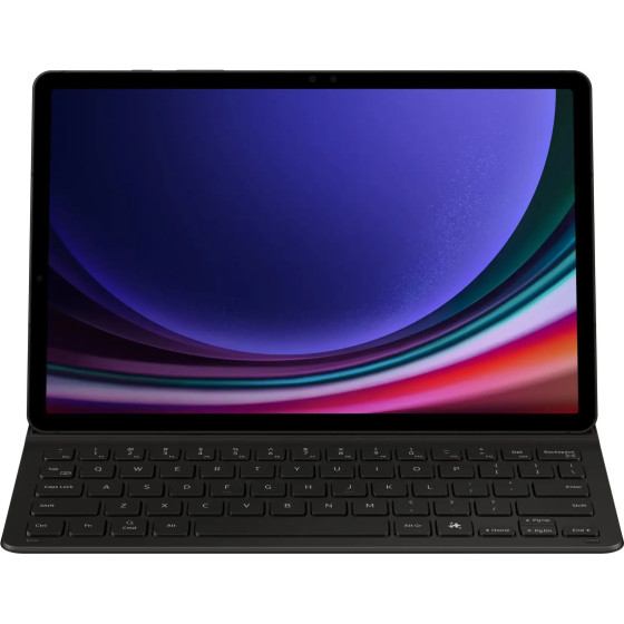 Samsung Book Cover Keyboard Slim Galaxy Tab S9/S9 FE/S10 FE/S10 Lite Black - (EF-DX720UBEGWW)