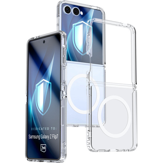 3MK Protection 3MK Armor Magcase For Samsung Galaxy Z Flip 7 - Transparent - (W-3ArMaCas-SGZF7-0)