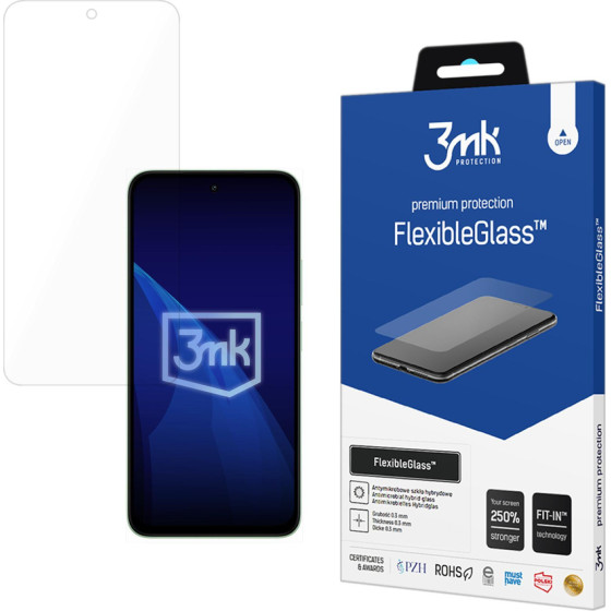 3MK Protection 3MK Flexibleglass Hybrid Glass For Xiaomi Redmi 15 4G / 5G - (W-3FxGl-R154/5-0)