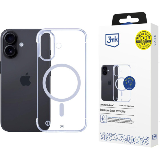 3MK Protection 3MK Just20g Magcase For Iphone 17 - Transparent - (W-3FrMaCas-AIP17-0)