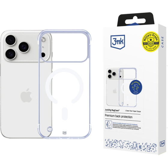 3MK Protection 3MK Just20g Magcase For Iphone 17 Pro Max - Transparent - (W-3FrMaCas-IP17PM-0)