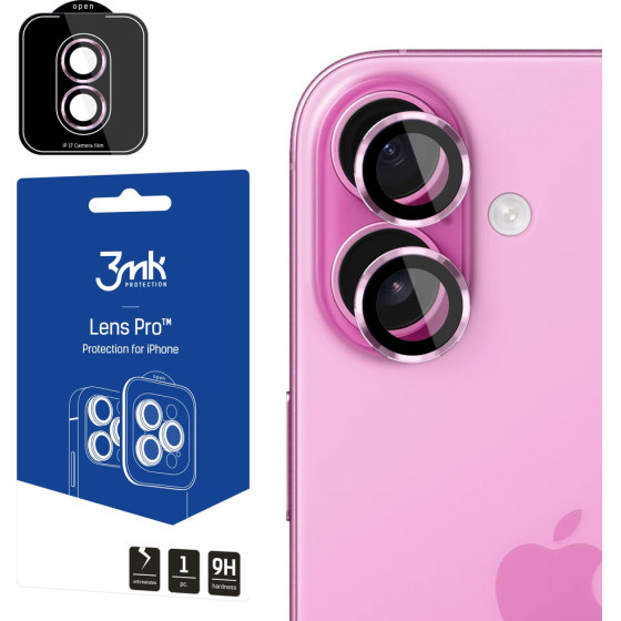 3MK Protection 3MK Lens Protection Pro Tempered Glass For Iphone 17 - Purple - (159476-0)