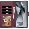 Tech-Protect Wallet Book Case Samsung A26 5G / A17 Mulberry - (TPWALSA26M)