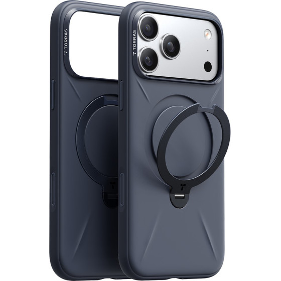 Torras - Qpro Silicone Series - Iphone 17 Pro - Navy Blue