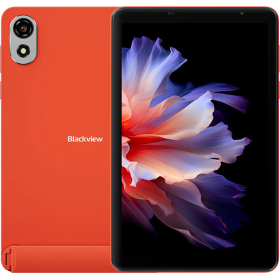 BlackView OCTA-Core 4G Tablet 8' Hd (4GB+64GB) Zeno 1 Android 15 Space Orange - (ZENO1-O)