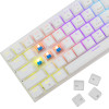 White Shark Mechanical Keyboard GK-002221V2 Us Blue Switch WAKIZASHI-2 White - (WAKIZASHI-2-US-W-BLUE.SW)