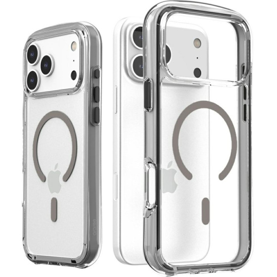 Araree Duple M Air Magsafe Case For Iphone 17 Pro Max Gray - (AR20-02393B)