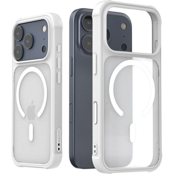 Araree Duple M Armor Magsafe Case For Iphone 17 Pro White - (AR20-02375B)