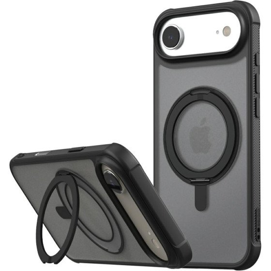 Araree Duple M Stand Magsafe Case For Iphone 17 Air Black - (AR20-02360A)