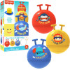 Fisher-Price: Super Bouncy Ball (With Foot Pump) (45cm) (Random Choice) (F0960)
