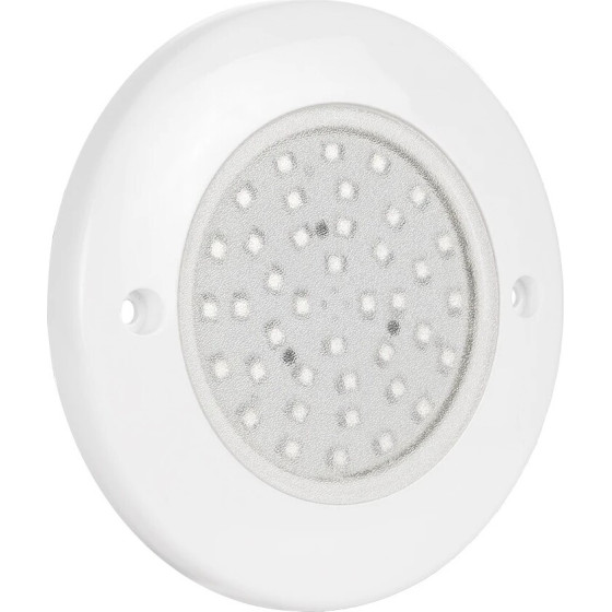 GloboStar Poolarty ��������� ��������� ��� �����������/������� Led 8W 560lm 120� Dc 12V ��������� IP68 Rgb Dimmable - Bridgelux Smd Chip - 1m Vde Rubber ������� - �13 x �13 x �2cm - 3 ������ ������� - (61718)