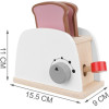Kruzzel Wooden Toy Toaster 22435 - (17328-0)